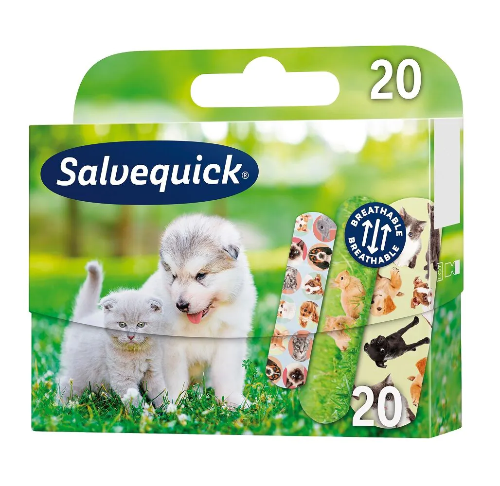 Salvequick Animal Planet, Plastry opatrunkowe