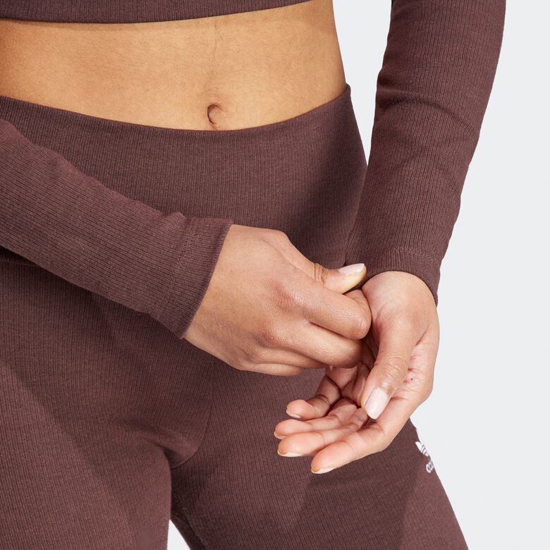 Longsleeve Crop Rib Essentials