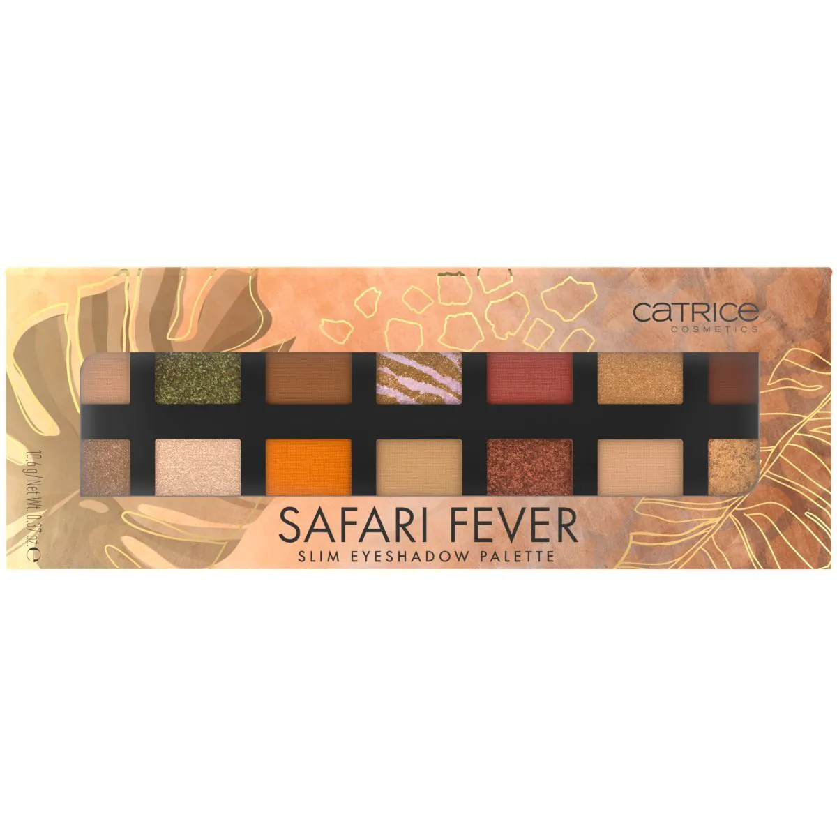 Catrice Safari Fever Slim Eyeshadow Palette 010 10,6g