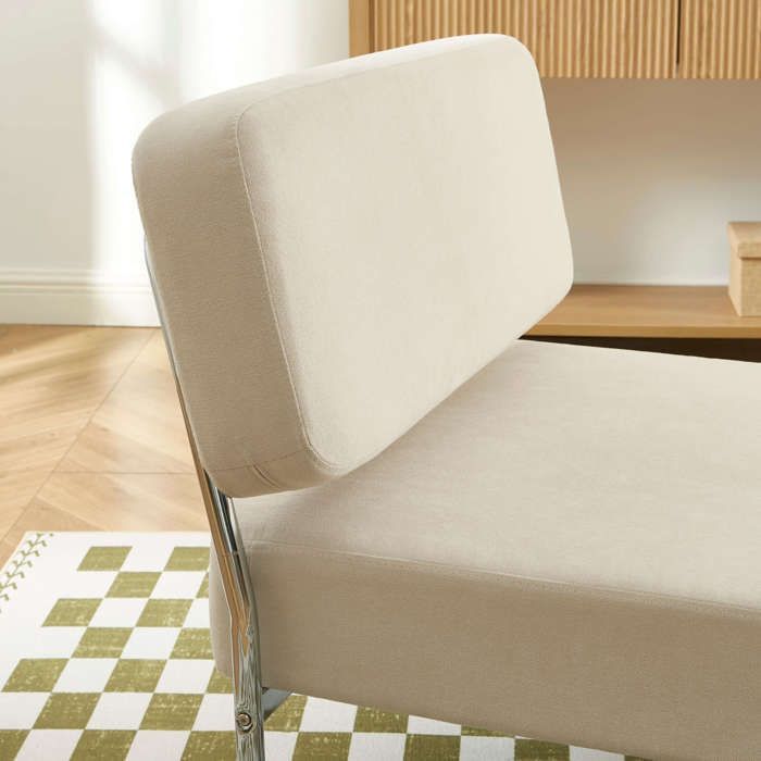 JACK fauteuil in beige stof