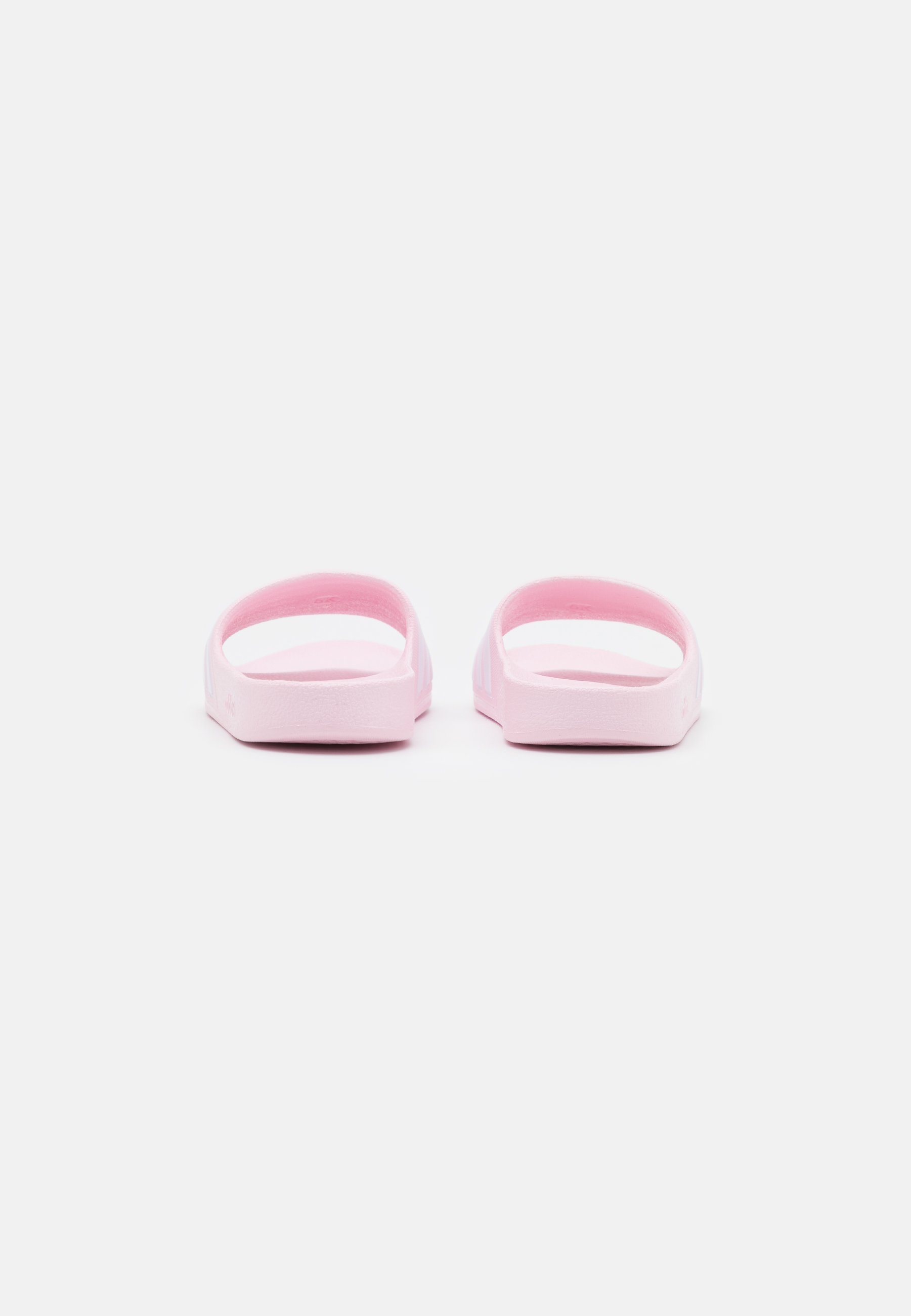 adidas Performance ADILETTE AQUA KIDS - Badslippers - transparant roze/witte schoenen