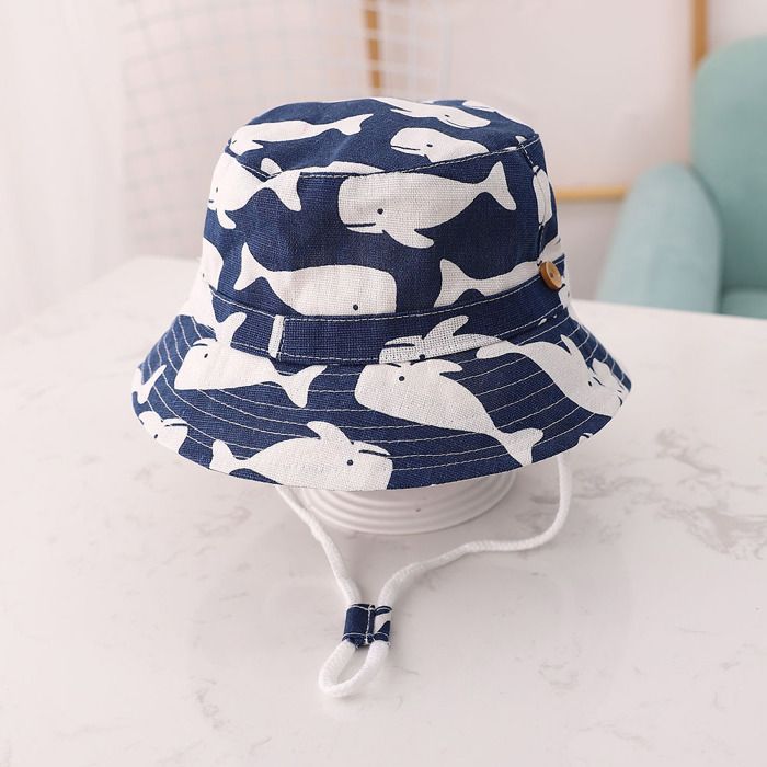 Gorro FUNMOON para niño, gorro de verano para el sol, gorro de playa para bebé, gorro de pescador ajustable para exteriores - 686124