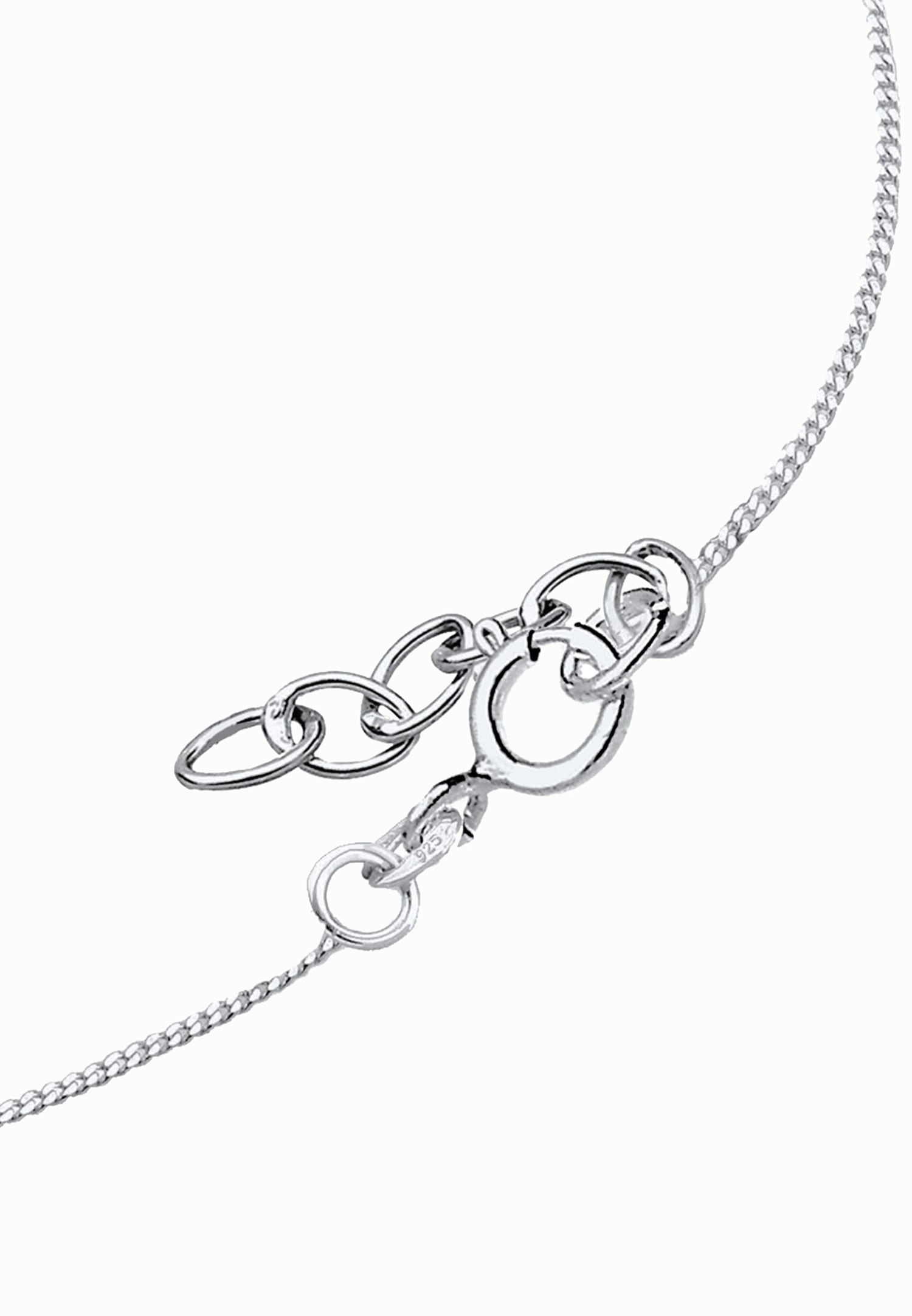 Elli Femme Papillon L'Émail en Argent Sterling (925/1000)