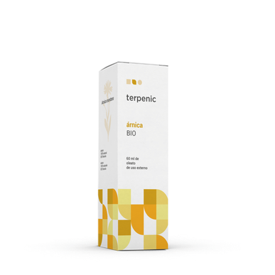 Terpeeninen arnikkibioöljy, öljyhappopitoinen kasviöljy, 50 ml