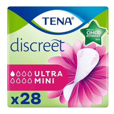 Tena Pensos Incontinência Discreet Ultra Mini      28 un 28 un