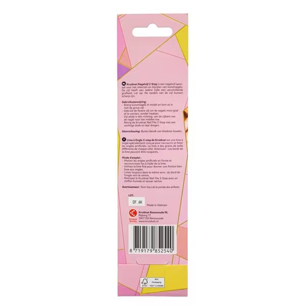 Kruidvat Salon Nails divpakāpju nagu vīle<br>