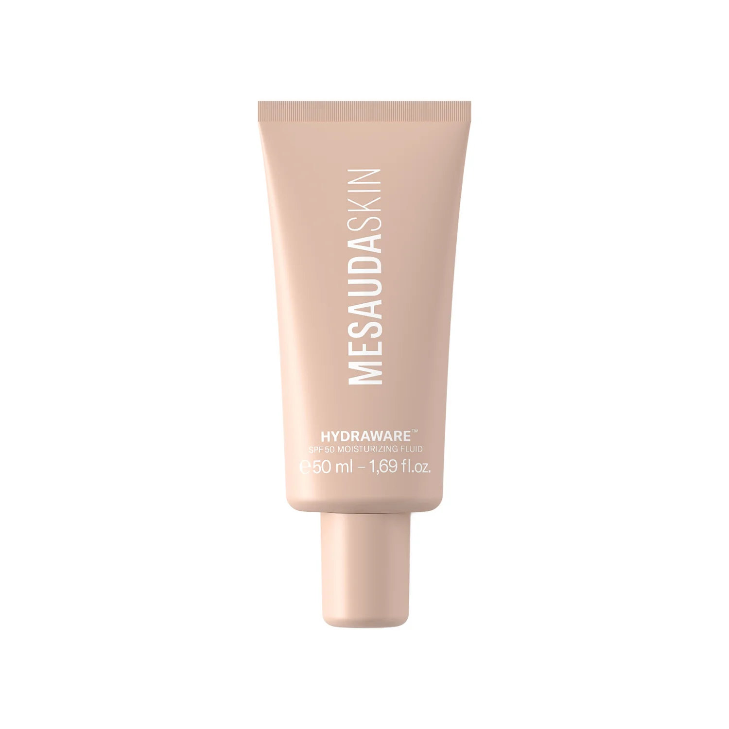 MESAUDASKIN HYDRAWARE - Fluido SPF50 Idratante - Crema viso giorno idratante, Trattamenti Protettivi