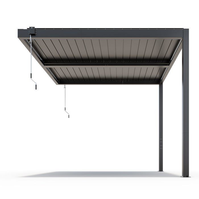 Pérgola bioclimática anexa Candy 3×3 m