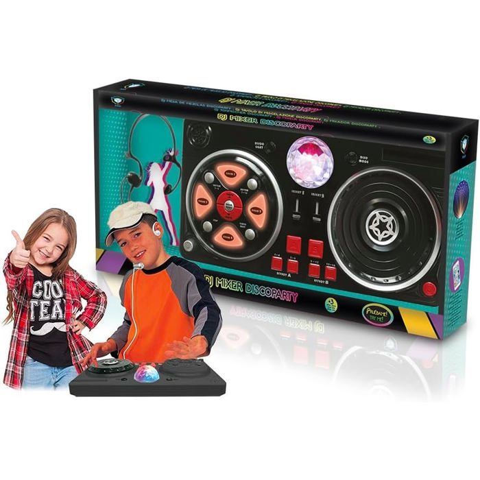 DJ-mikseri - 916D00040 - Diskovalopallo - Bluetooth - 16 ääniefektiä