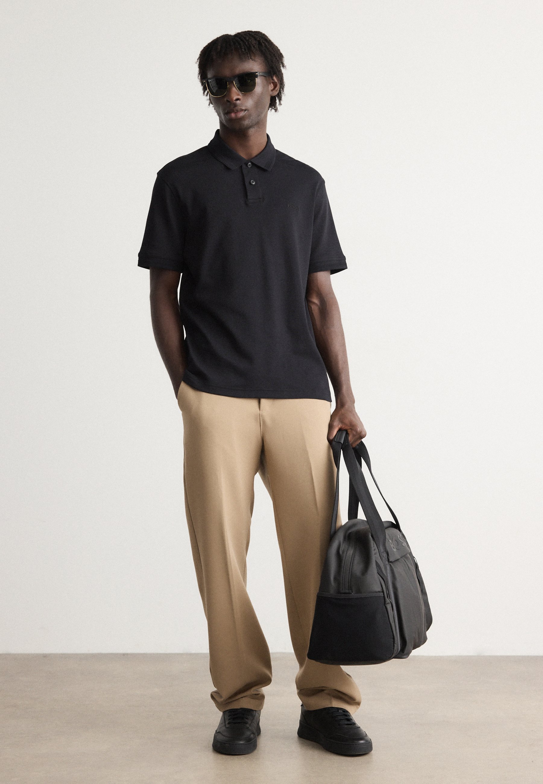 BOSS poloshirt - zwart