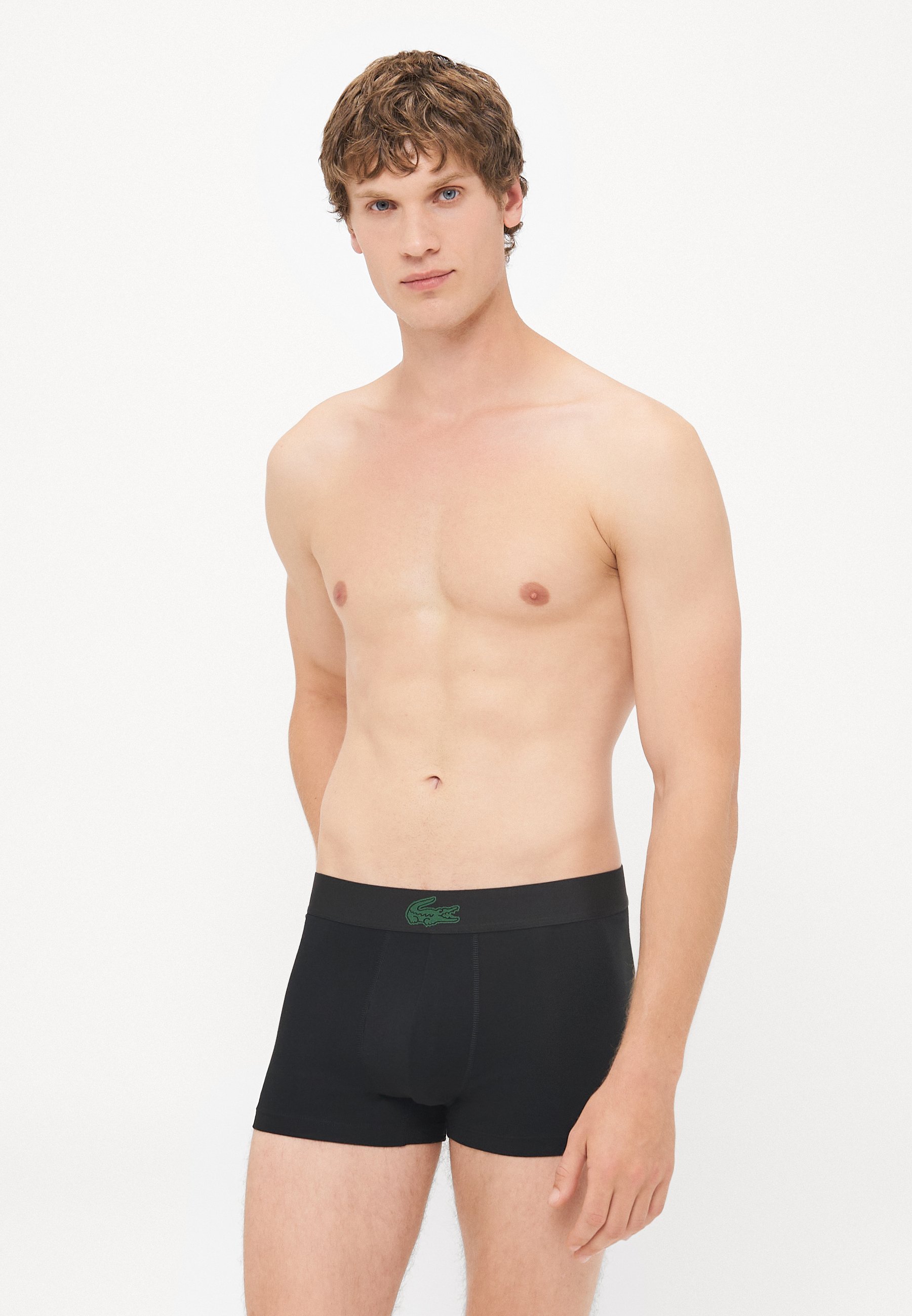 Lacoste Unterwäsche-Trunks, 3er-Pack – Boxershorts – Schwarz
