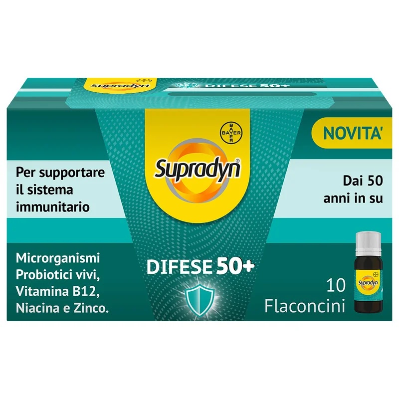 Supradyn Supradyn Defenses 50+ - Suplemento multivitamínico - 10 frascos