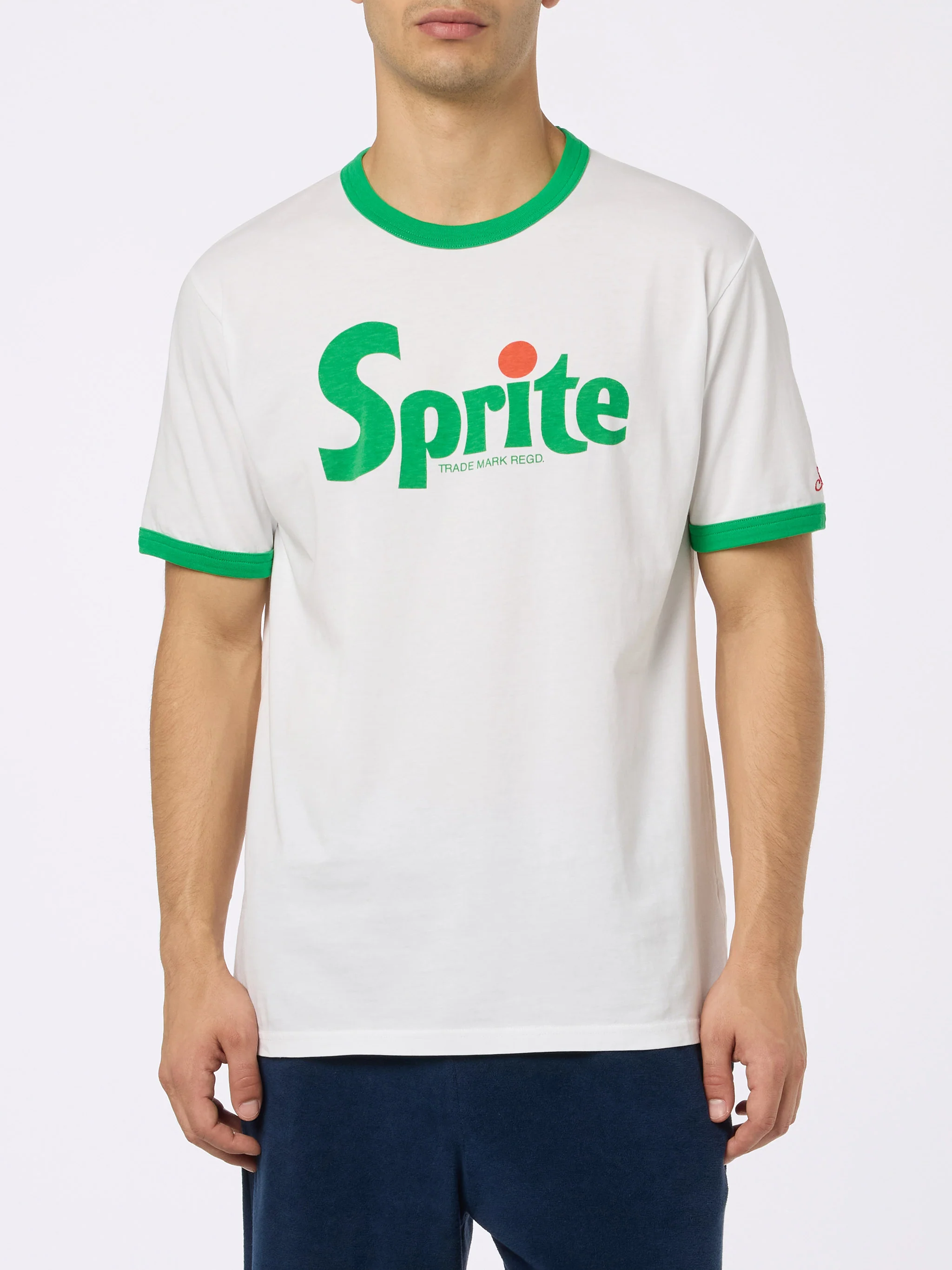 Heren T-shirt van katoen met Sprite-print | COCA-COLA® SPECIALE EDITIE
