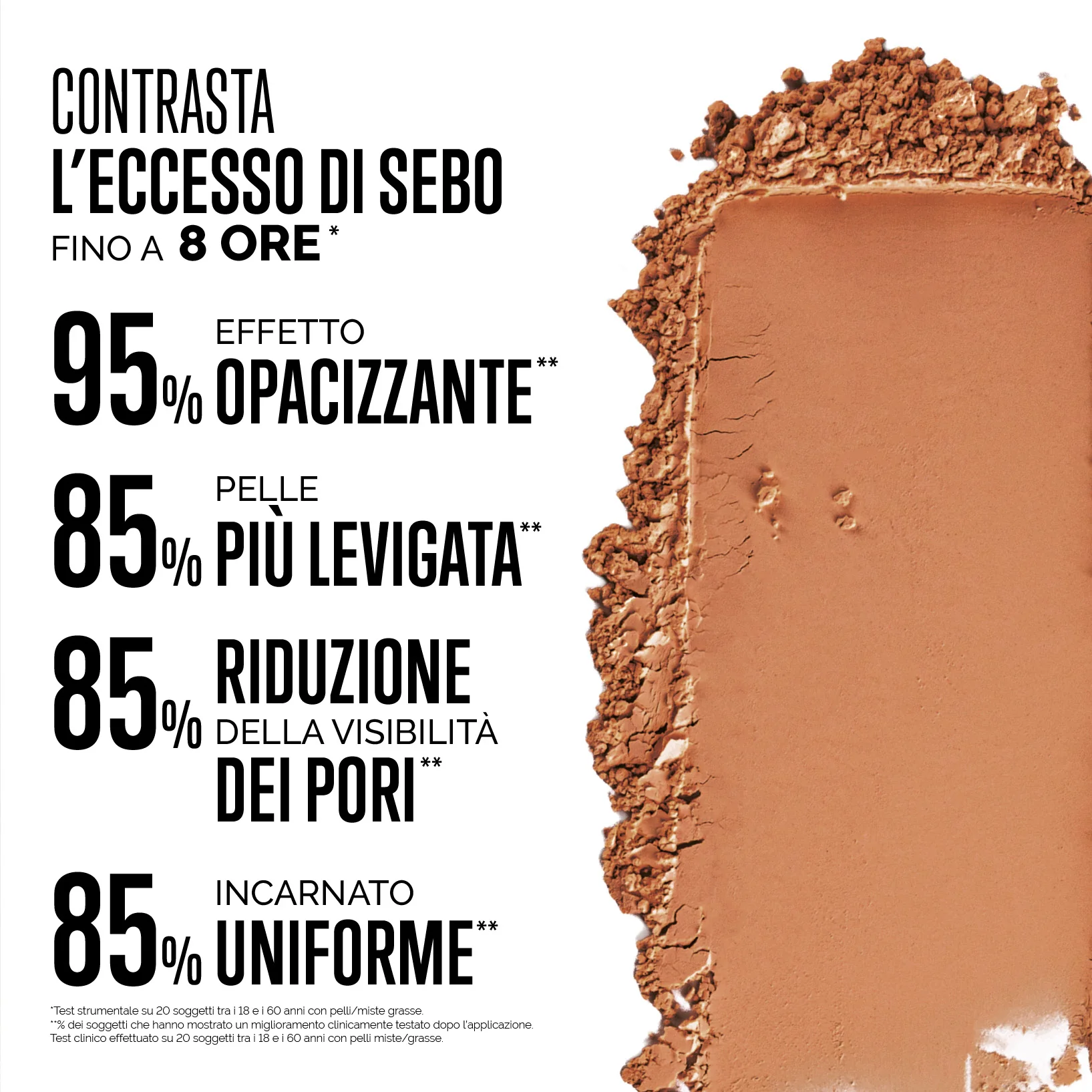 Viso VELVET LOCK - Cipria compatta