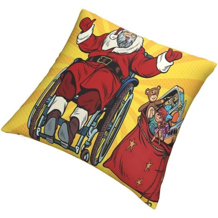 Funda de almohada - Sintética - Rayada - Cuadrada