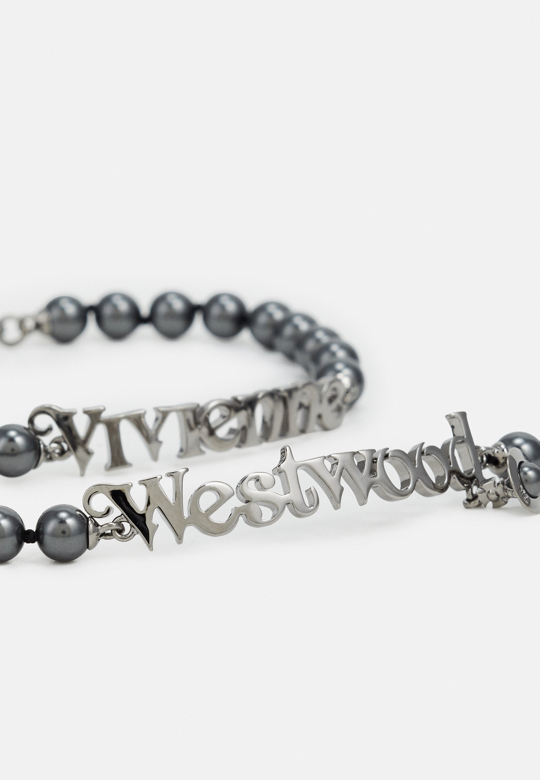 Vivienne Westwood EMILIO ARMBAND 2-PACK UNISEX - Armband - zwart