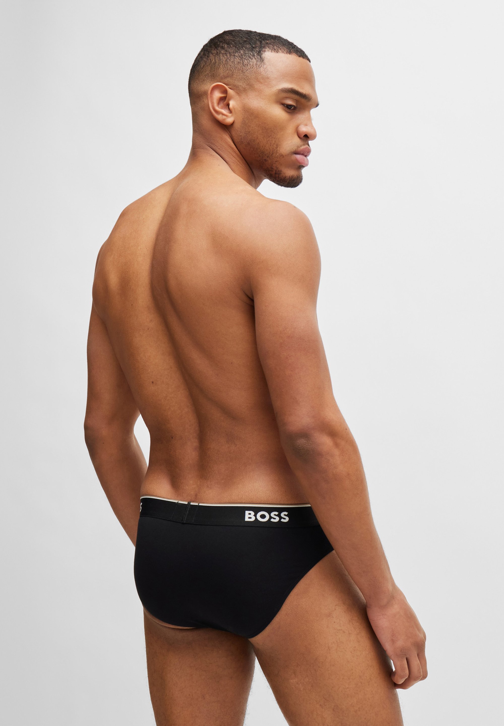 BOSS BRIEF POWER 3 PACK - Kalhotky - black