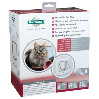 Dvířka pro kočky PetSafe s mikročipem