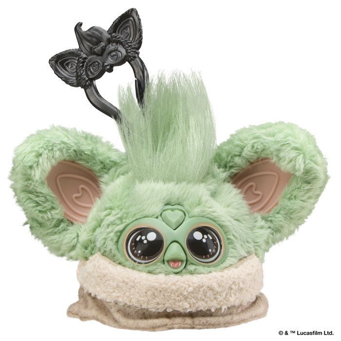 Furby Furblets Grogu STAR WARS™, Mini peluche electrónico coleccionable, Más de 45 sonidos, Para mayores de 6 años, Hasbro