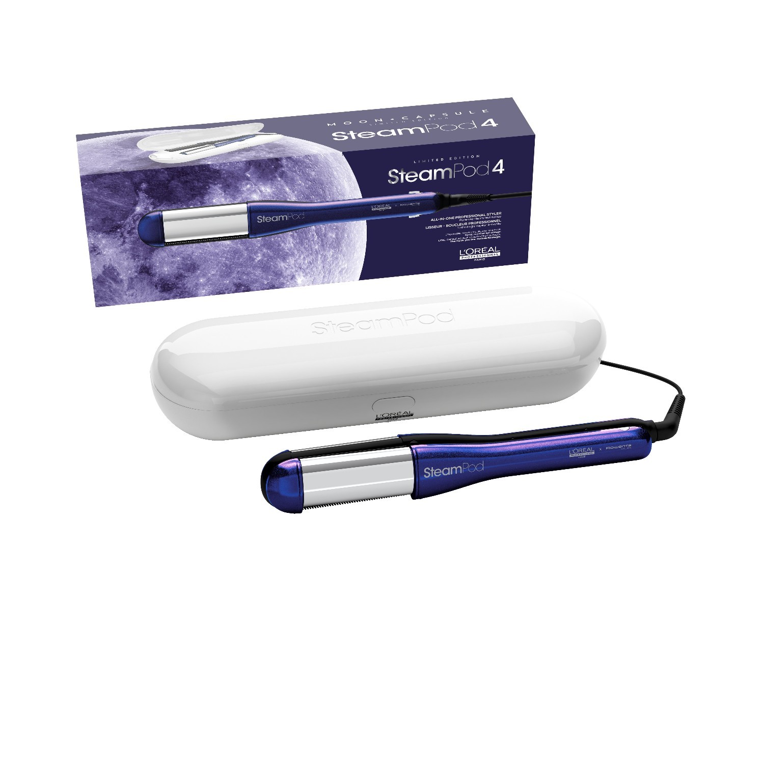 L'Oréal Professionnel SteamPod 4 Moon Capsule ograničeno izdanje pegla za kosu – 1 komad
