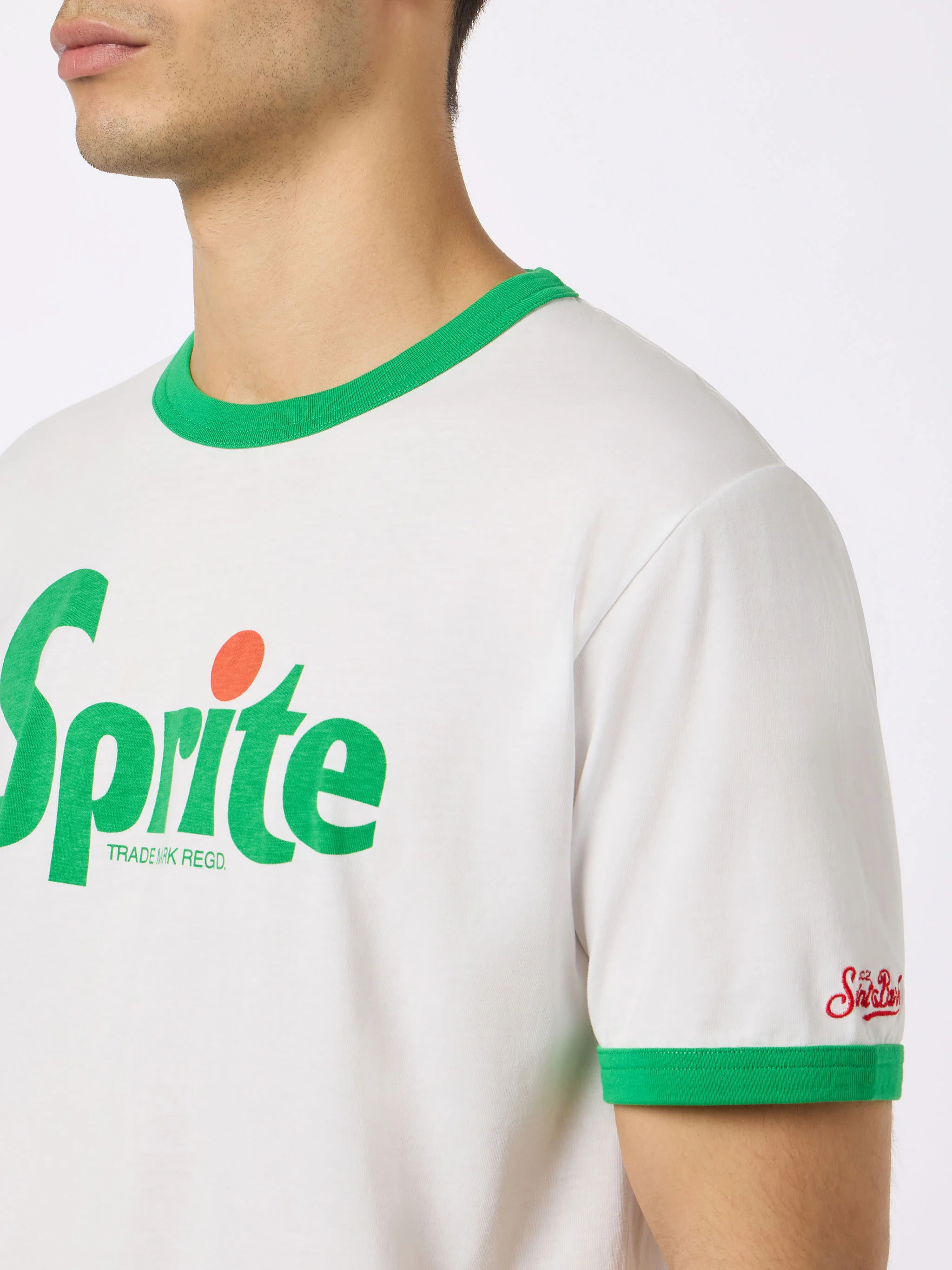 T-shirt da uomo in cotone con stampa Sprite | COCA-COLA® SPECIAL EDITI