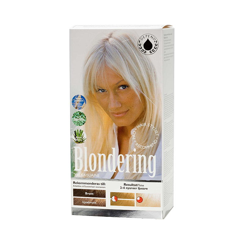Depend Depend hårfarge Mørk brun-lys brun