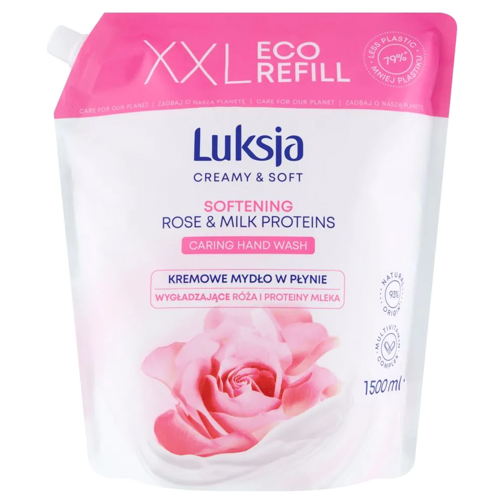 Luksja Mydło w płynie Rose Zapas 1