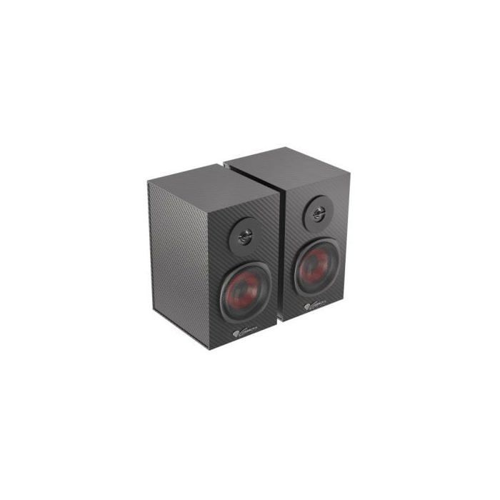 Haut-parleurs Gaming - GENESIS - Helium 200 - 2.0 canaux - 20W - Noir/Rouge