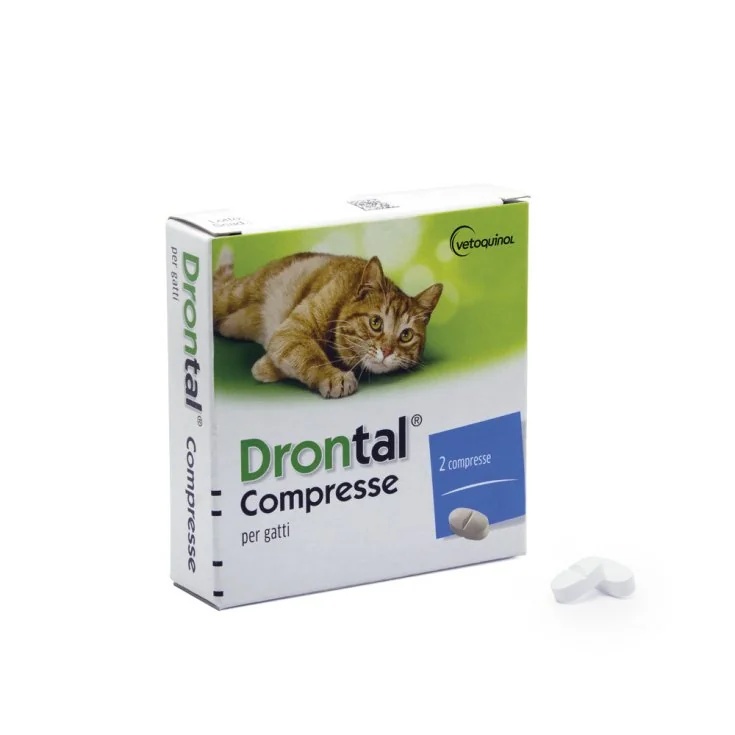 DRONTAL Drontal 2 comprimés pour chats