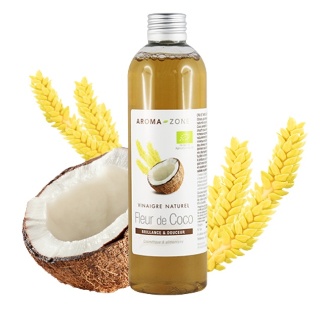 Naturalny organiczny ocet z kwiatów kokosa