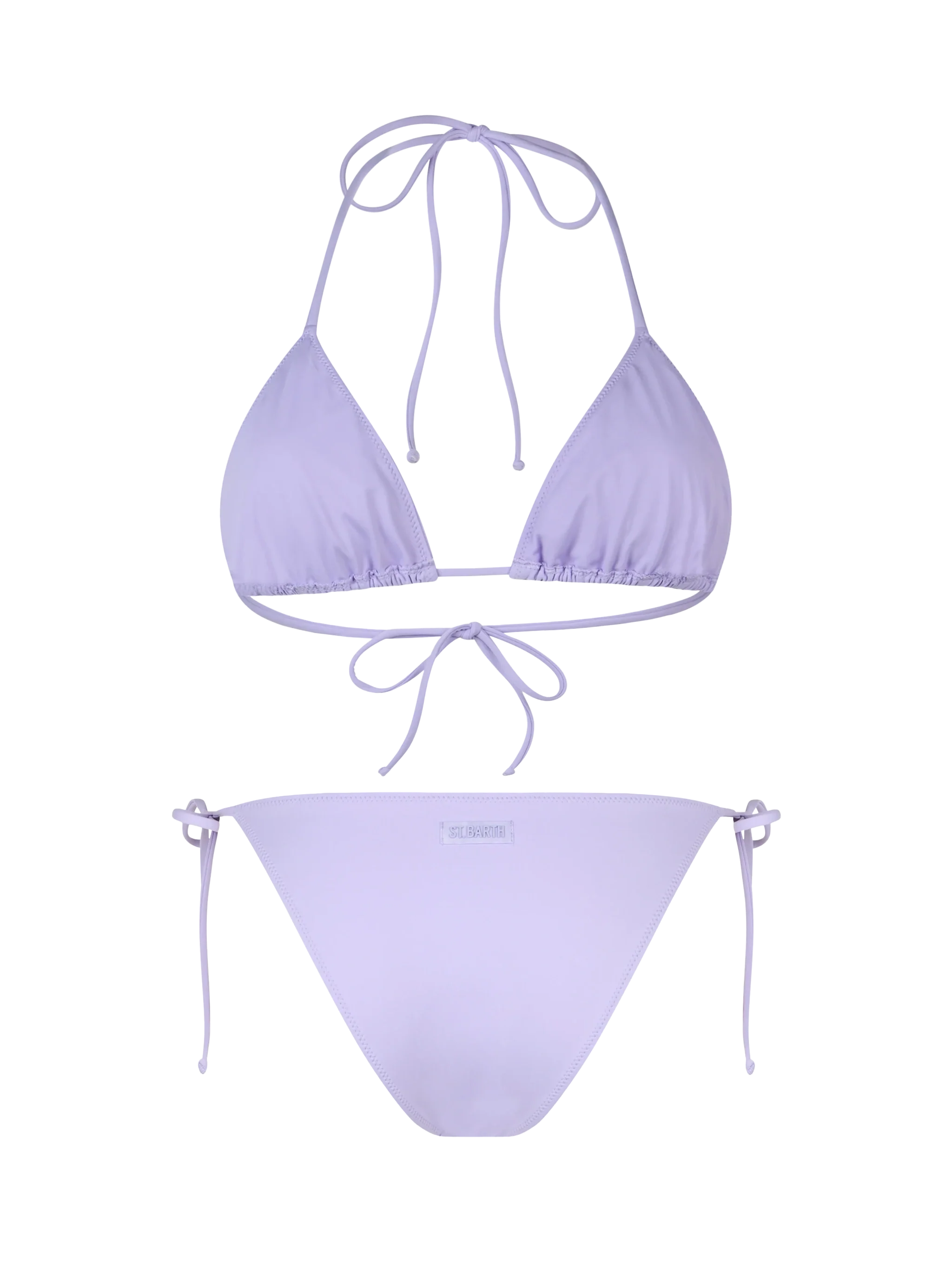 Leah Virgo Klassieke Paarse Triangel Bikini voor Dames