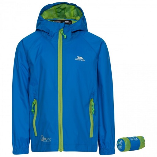  Veste imperméable / Imperméable pliable modèle Qikpac Trespass