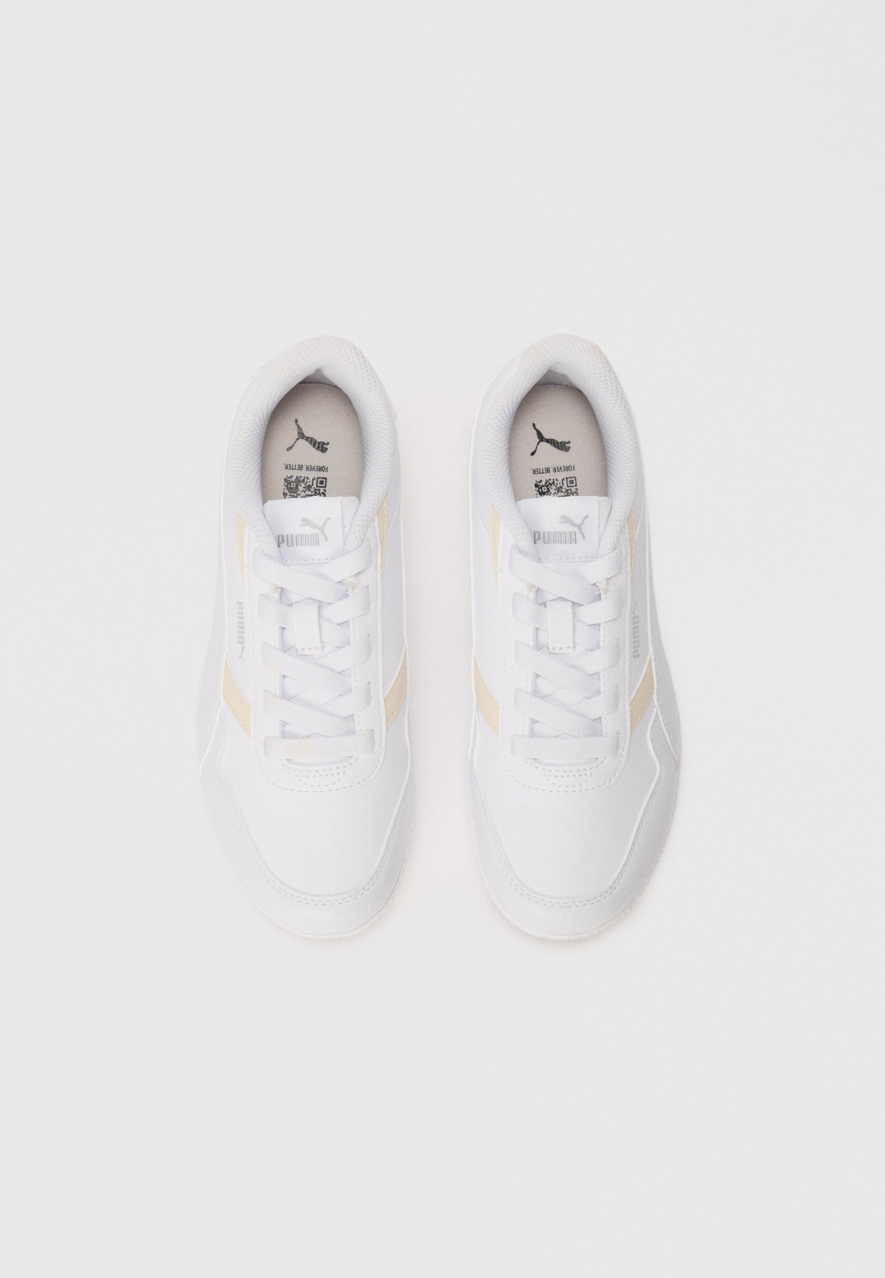 Puma BELLA DONNA UNISEX - Sneakers - wit/zilverkleurig
