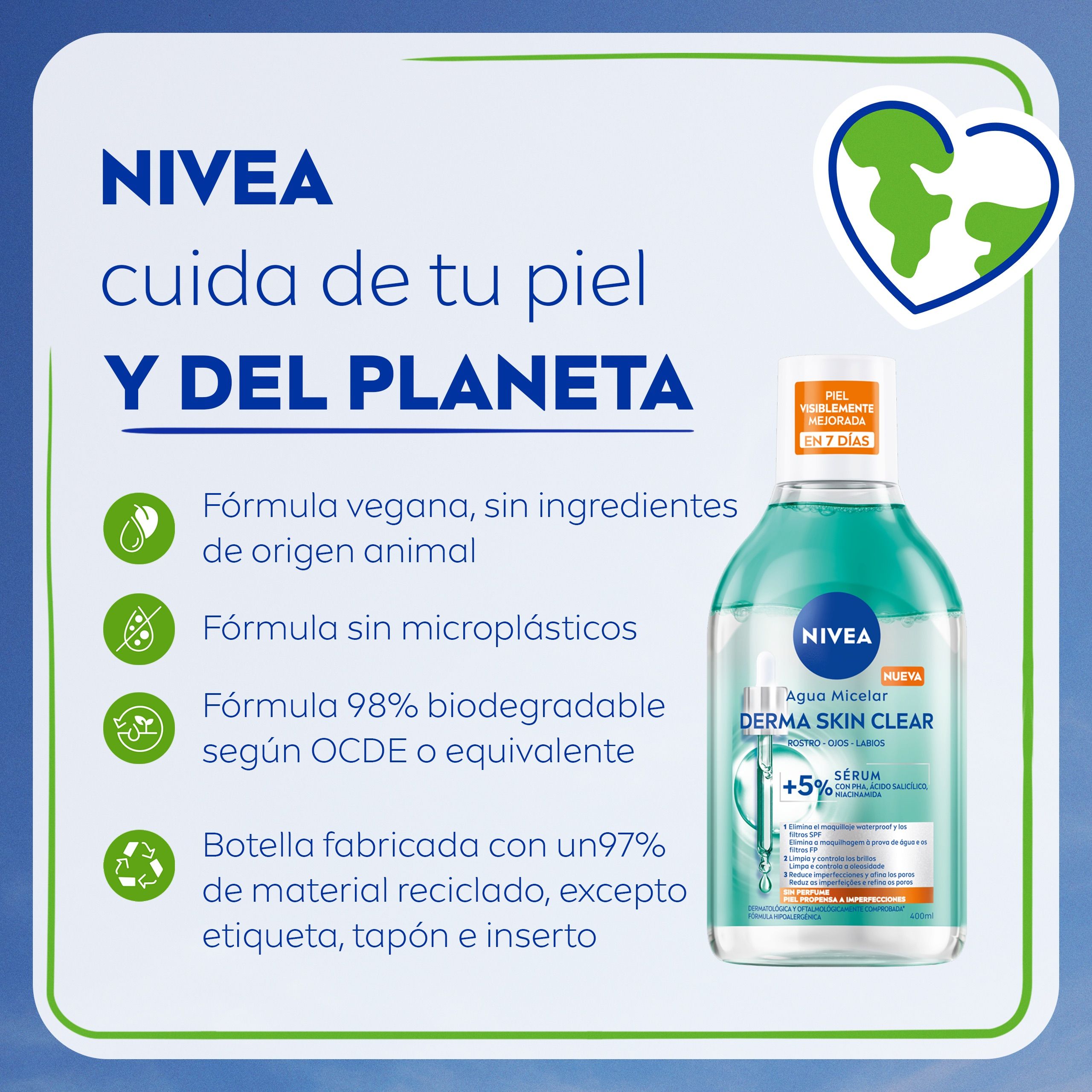 Derma Skin Clear micelarna voda sa serumom Micelarne vode