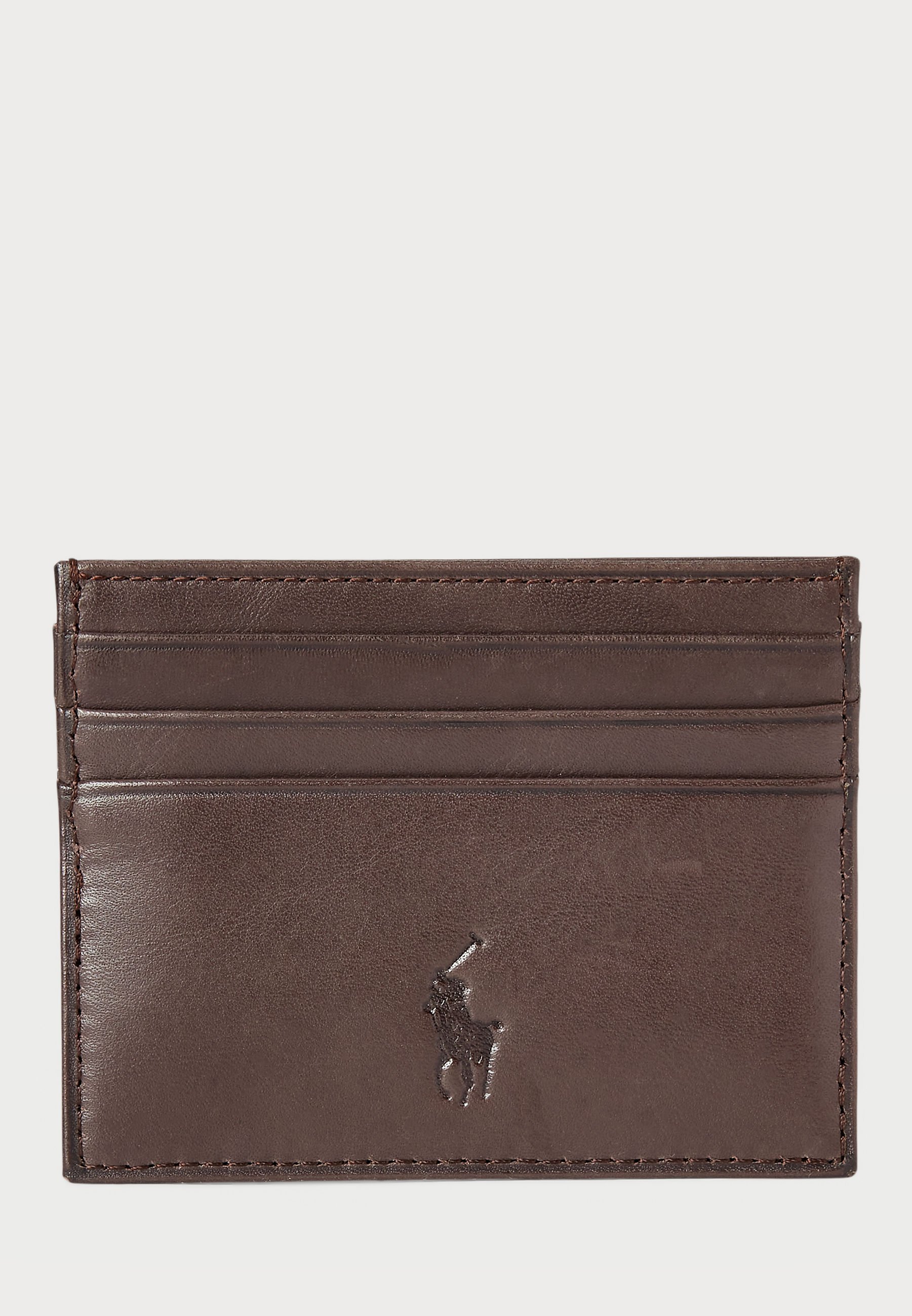 Polo Ralph Lauren BŐR ÖV ÉS KÁRTYATOK AJÁNDÉKSZETT - Öv - barna