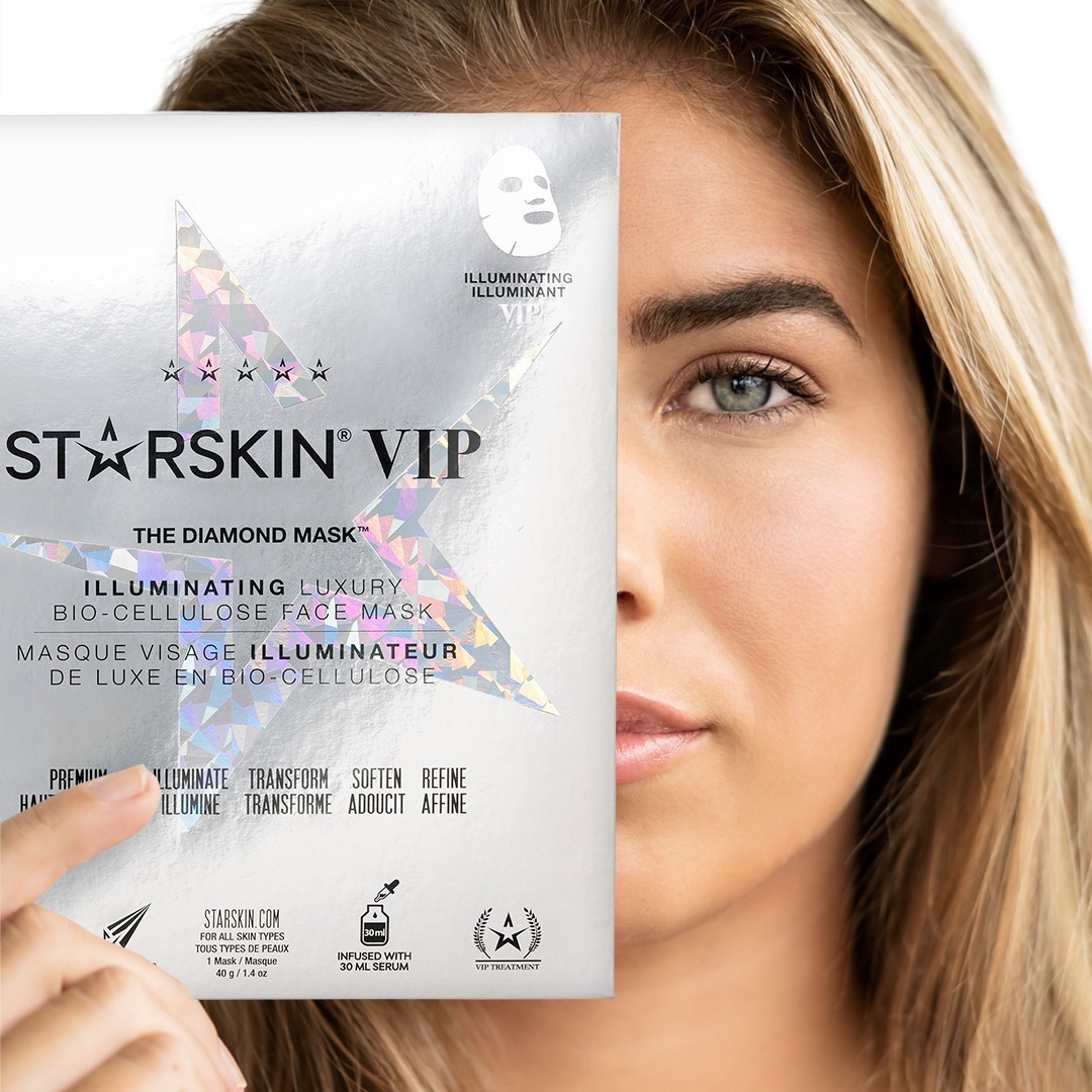 STARSKIN® maska za lice The Diamond Mask™ Illuminating Luxury Bio-Celulose - 30 ml