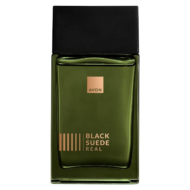 Avon in vera pelle scamosciata nera