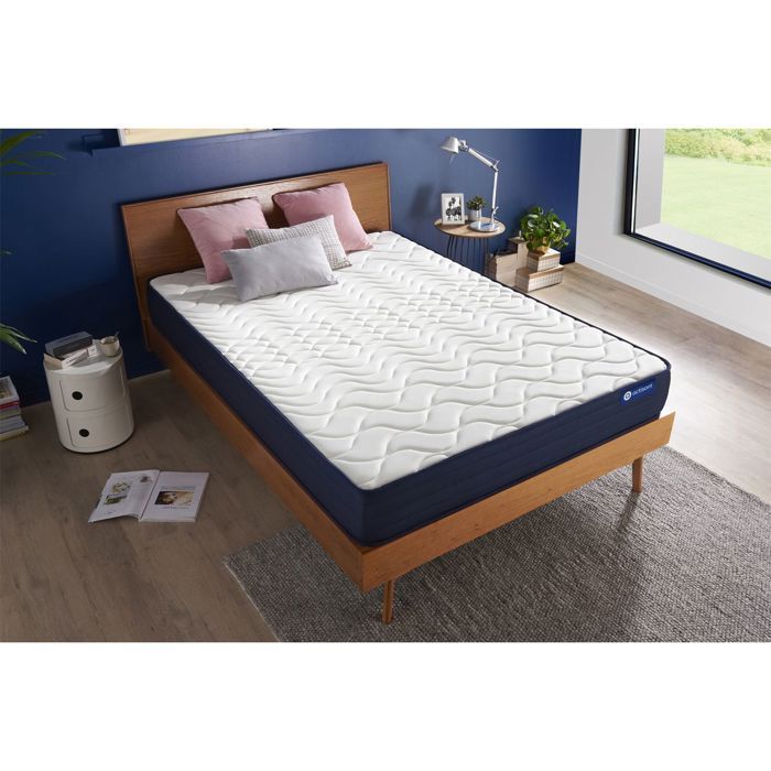 Materasso 140x200 cm con molle insacchettate e memory foam - Actiflex Life