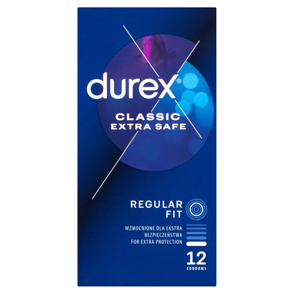 Durex Extra Safe prezerwatywy, 12 szt.