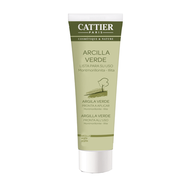 Mascarilla facial de arcilla verde Cattier 400 g