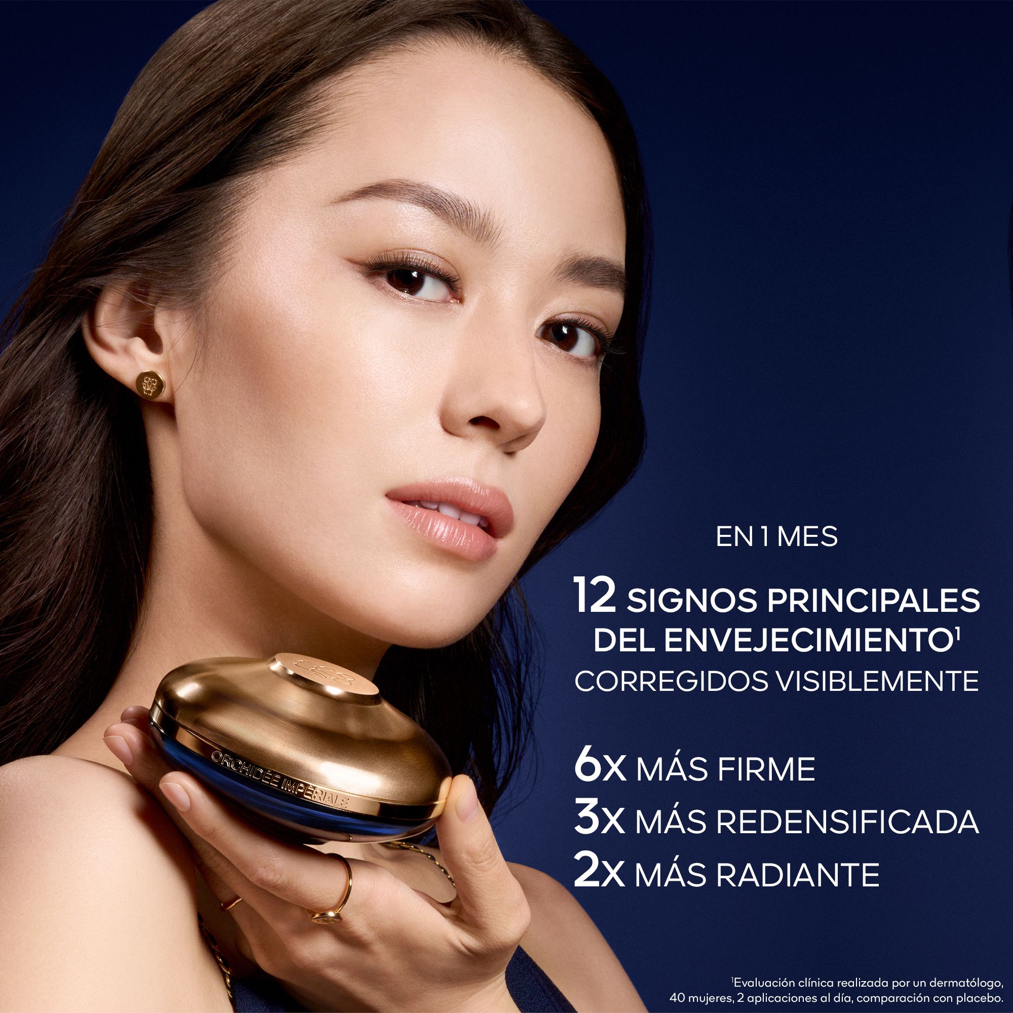 Krém pre dlhovekosť Orchidée Impériale Luxusný krém proti vráskam a starnutiu