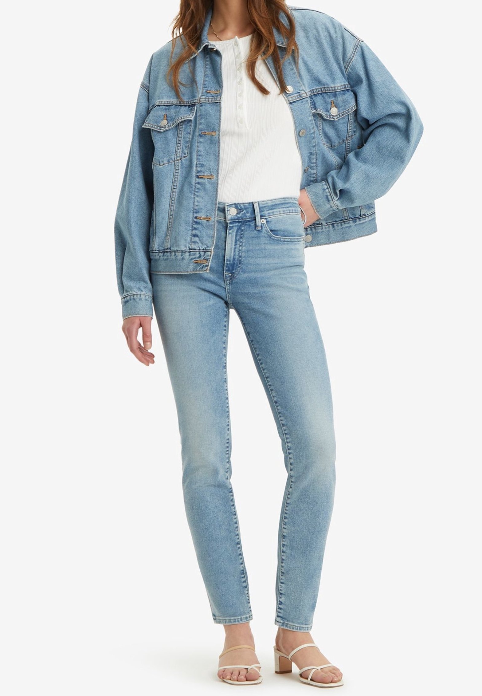 Jeans Levi's® Slim fit - denim azzurro