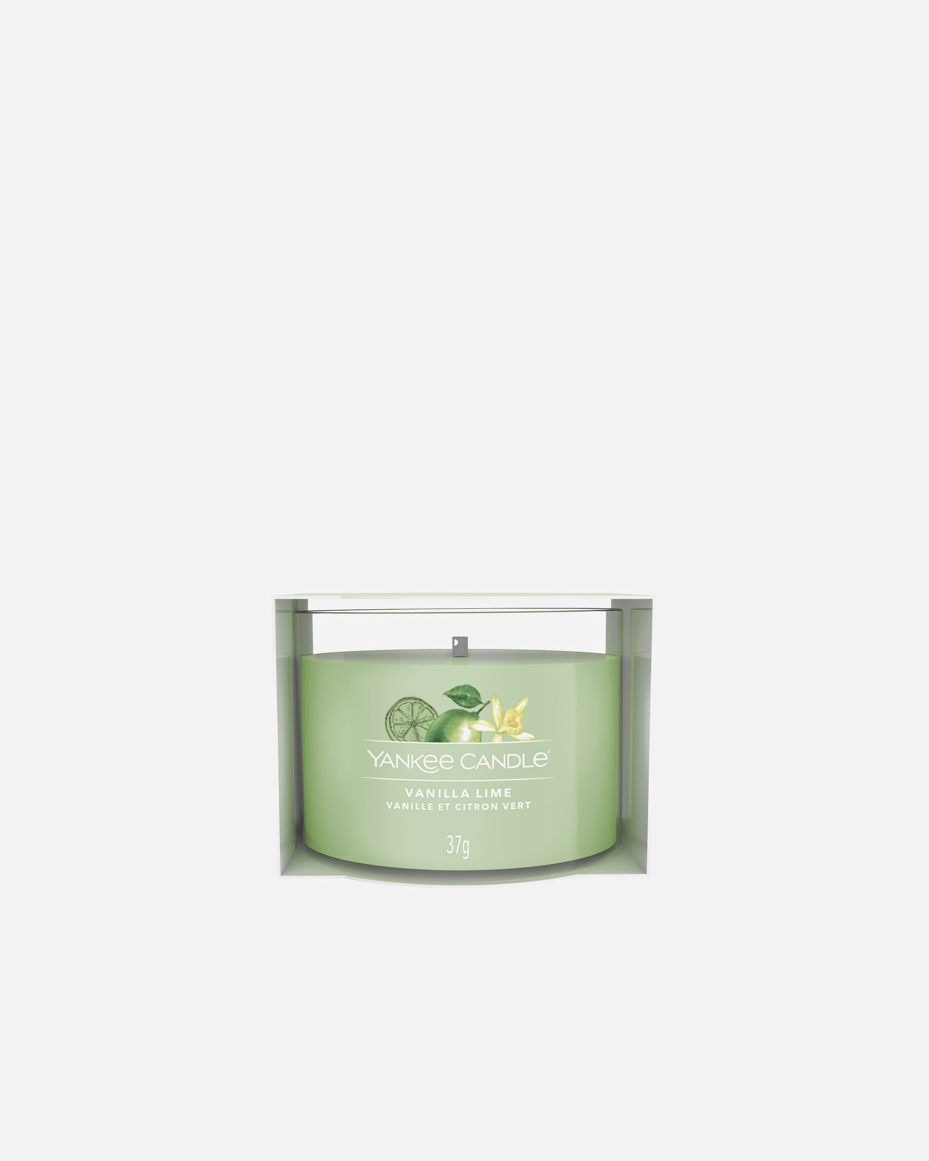 YANKEE CANDLE Votive en Verre Vanille Citron Vert