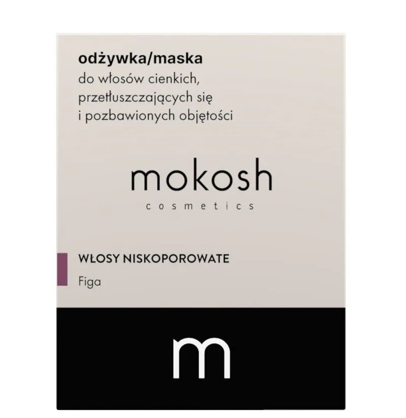 Mokosh Odżywka/Maska do włosów cienkich, przetłuszczających się i bez objętości Figa (wł. Niskoporow