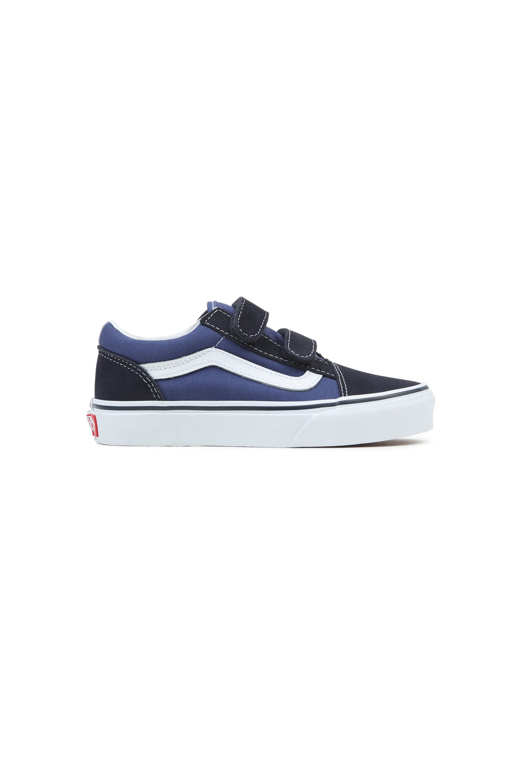 Vans OLD SKOOL - Trampki - granatowe/prawdziwa biel