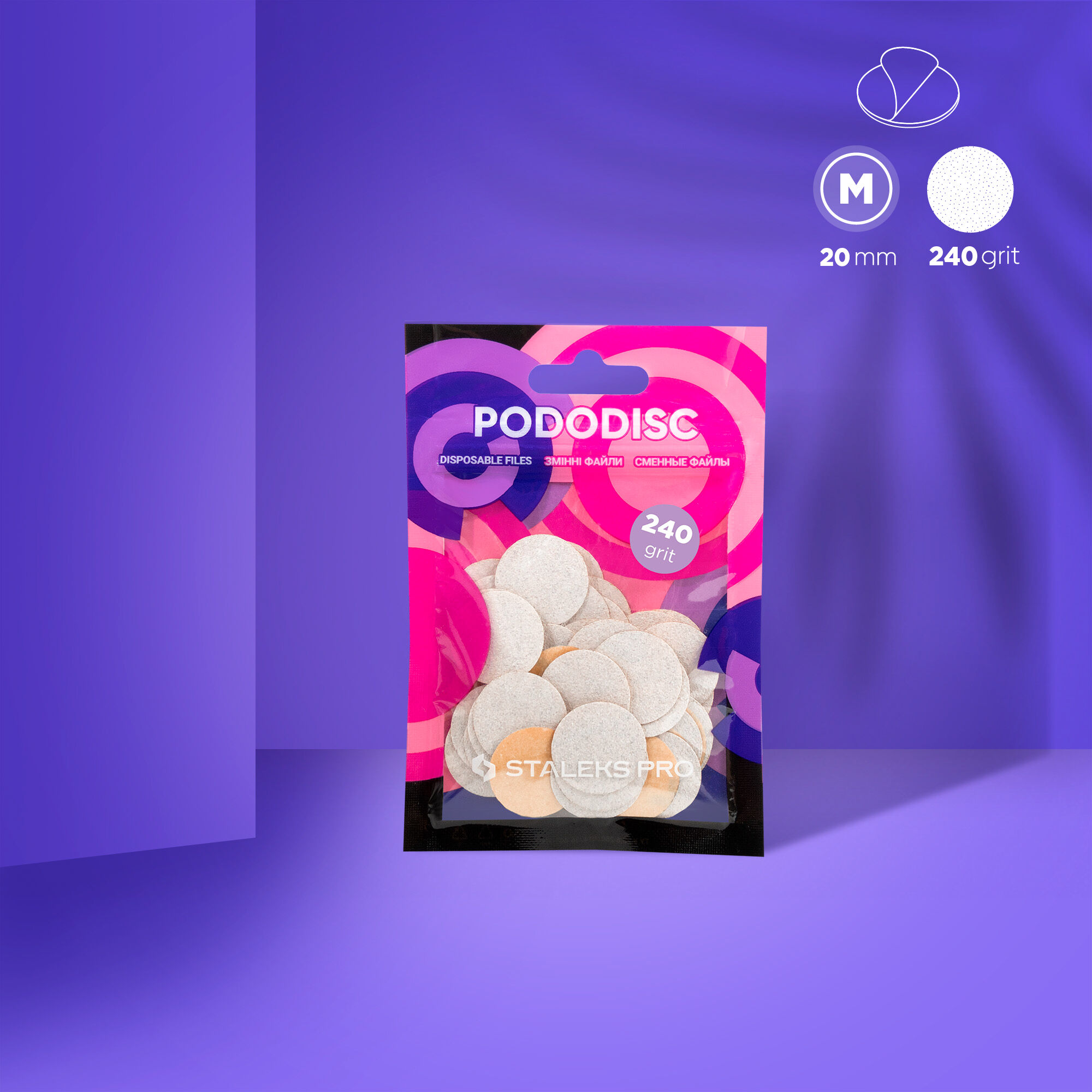 Staleks Pro Expert -pododiskit PDF-20-240w