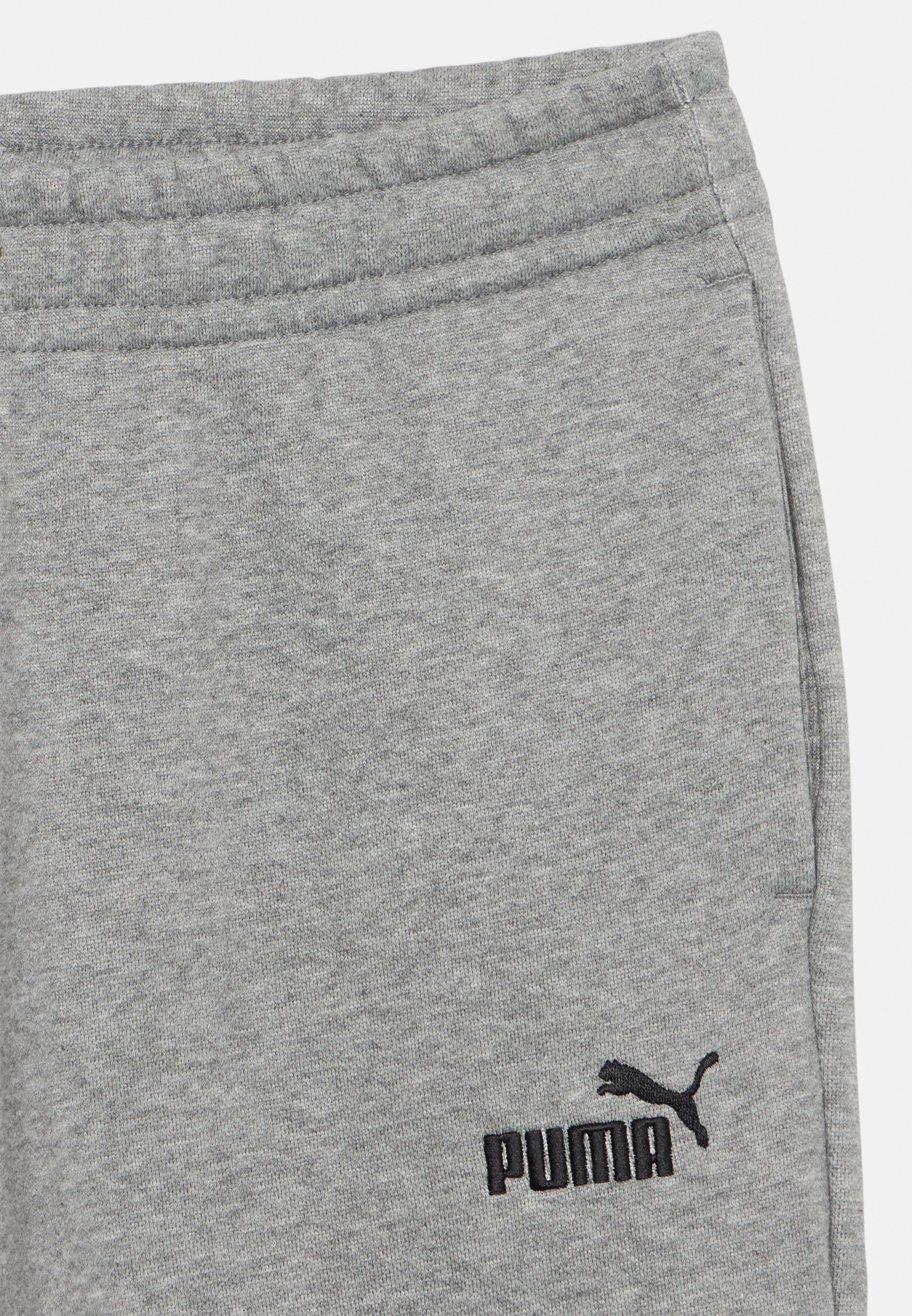 Puma LOGO - Teplákové kalhoty - středně šedá
