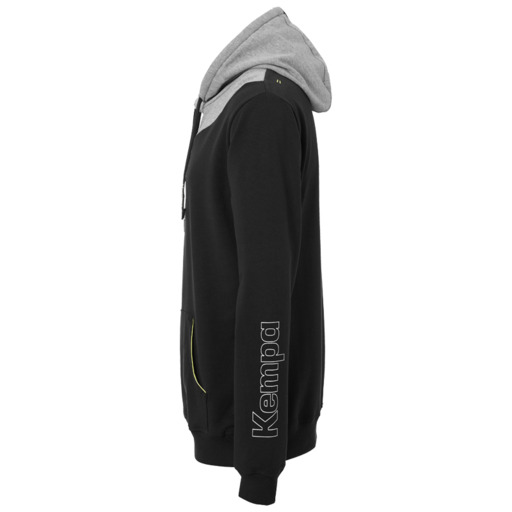 Core 2.0 Hoodie Schwarz/Dunkelgrau Kempa-Mix