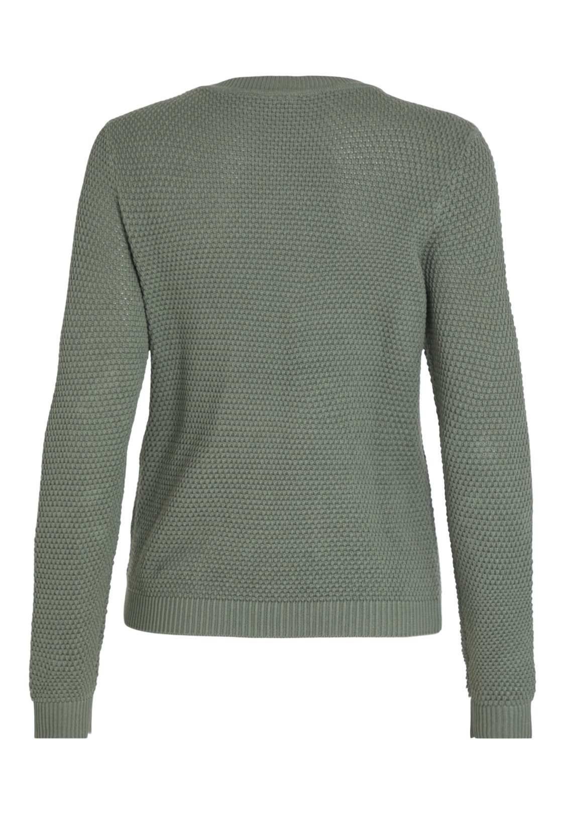 VILA VIDALO O-NECK L/S - NOOS - Pullover - Lorbeerkranz