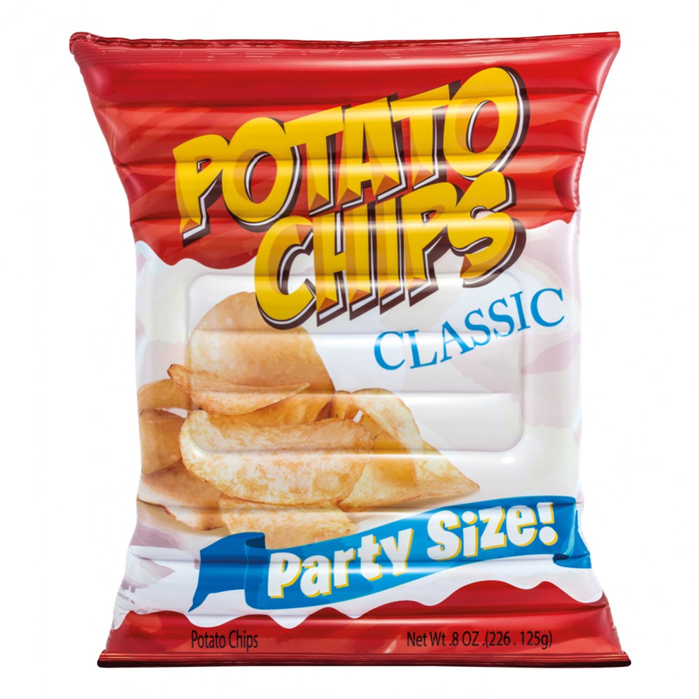  Colchoneta Hinchable Intex Bolsa De Patatas Chips 140x178 Cm